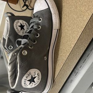 Grey converse mids